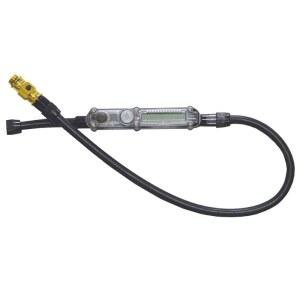 LEZYNE ABS 마이크로 플로어 드라이브 호스 W / 디지털 게이지 골드 HI 글로스