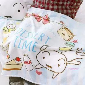 짱구 담요 디저트타임 블랭킷 흰둥이jkl782