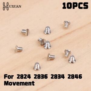 10Pcs 시계 운동 액세서리 2824 부목 나사