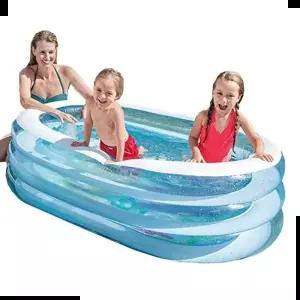 볼풀 인텍스 투명 3단 어린이 풀장 수영장 볼풀장 놀이공간