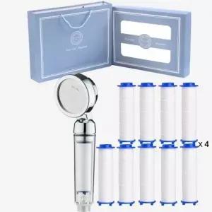 ( )리셀 3600 여행용 샤워기 필터포함 1개+필터 36개 선물세트