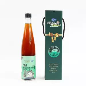 국내산 솔순청 진액 500ml 솔순 유기농설탕 1년 이상 숙성 소나무 솔잎청 효소 액기스