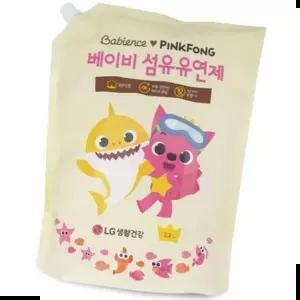 유아섬유유연제 쿨샵 베비언스 핑크퐁 베이비 섬유유연제 유아세제
