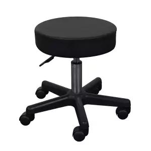 영남베드앤메디칼 블랙 원형의자 미용 보조 피부 관리실 미니 작업 진료 진찰 다용도스톨