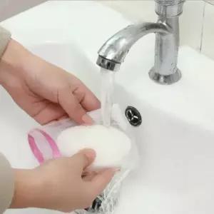 (색상 비누망 개별포장)비누거품망 한약파우치 비누주머니