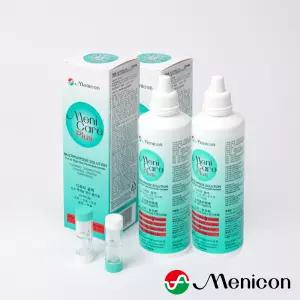 메니콘 메니케어 플러스 250mL 다목적용액 2개 구성 / 하드렌즈, 드림렌즈 관리 용액