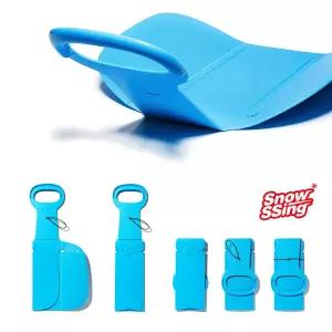 접이식 휴대용 눈썰매 스노우씽 1인용 국산 폴딩썰매 겨울등산용품