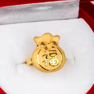 바이썰틴 24k 순금 뚠뚠복주머니 아기 종로 백일반지 돌반지3.75g 조카 돌 선물