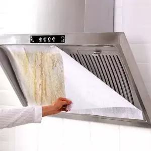 주방후드커버 후드필터 가스렌지 후드망 간편한 기름때제거 교체 청소롤 10m