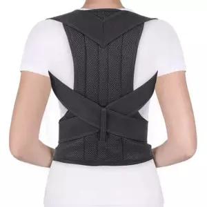 등 바른 말린 어깨 유도 자세로 밴드 목을 굽은