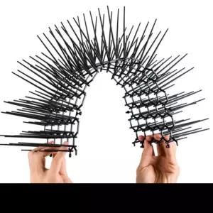 국산 100제조 미워새 2중스파이크 투명/블랙/자석/테이프형 버드아웃 420X145CM 유연한 구조 높이가다른