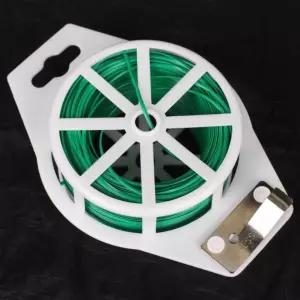 식물고정 100m 트위스트타 철심끈 원예용끈 타이 빵끈 원예용끈 원예용타이