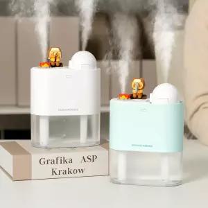 이글루 듀얼 무선 가습기 휴대용 탁상용 무드등 저소음 미니 가습기