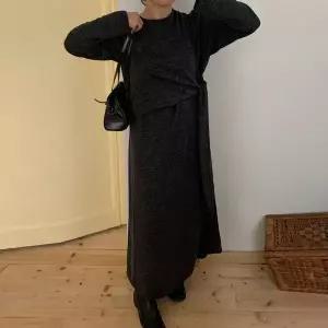 [하프클럽/]빅사이즈 512 레이어드묶음랩원피스 DMOV942