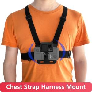 범용 스마트 호환 폰 가슴 스트랩 하네스 마운트 POV 비디오 전화 고프로호환 12 인스타360 호환 X3 DJI호