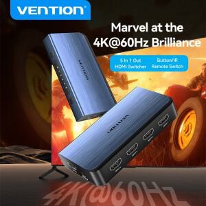 Vention HDMI 스플리터  xbox호환 360 TV Mi Box Switch 플스호환 플스호환 용 어댑터  2.0 스위처  5 in 1