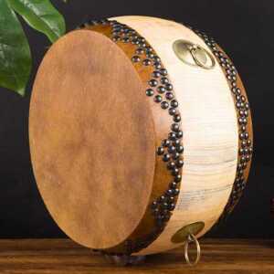 난타북 14인치 12인치 황소 가죽 공연용 국악 판소리