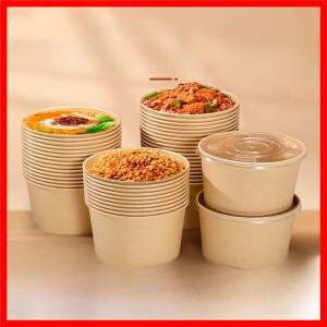 일회용 밥상자 빵상자 식사 상자 배달 밥상자 뜨거운 국수 밥상자 뜨거운 국수 밥상자 캡 포함 밥상자 일회