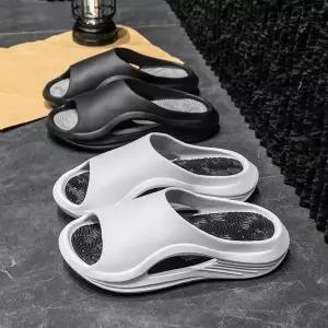 족저근막염 슬리퍼 발편한 쿠션 사무실 키높이 푹신 사무용 무중력 실내화 교사