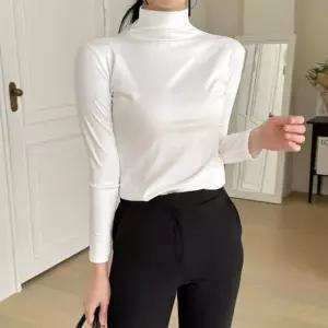 반폴라 면스판 터틀넥 여자 폴라티 티 반팔티 스판 (WFJPRTT)