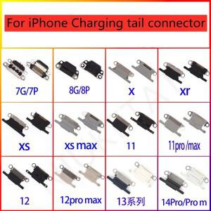 미니 소형 USB 잭 충전 포트 독 커넥터 플렉스 iphone 호환 7 X XS 11 Pro max 12 13 mini 12/13 14 14Plus