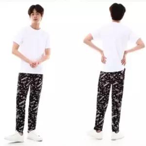 남자잠옷바지9부 아이스 면잠옷바지 남성홈웨어 바지 쿨바지 남성