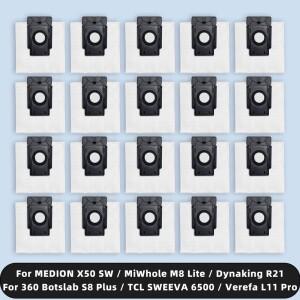 먼지 봉투 호환 360 Botslab S8 Plus / TCL SWEEVA Verefa L11 Pro / MEDION MiWhole Lite Dynaking R21 I
