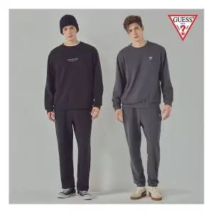 게스 언더웨어 25FW 시그니처 남성 기모 이지셋업 4종 132318