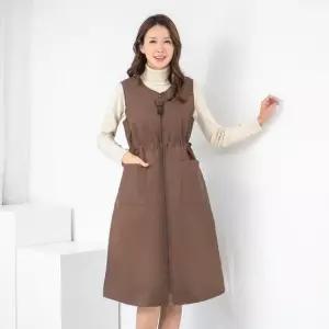 엄마옷 1온스 패딩롱지퍼나시원피스 1GHJ25654 중년여성 마담 60 70대  빅사이즈 할머니