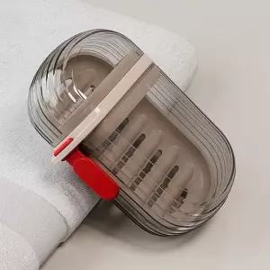 여행용 비누 케이스 휴대 보관함 이동식 비누곽 위생 저장소 (WFKD3R1)