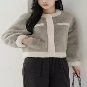 [카라]KARRA 심플배색클린퍼자켓_A5W0722