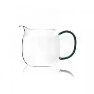 그린색 유리숙우 CH24C 380ml 북대사글라스포트 차우려내기 주전자 저그 티워머 미니 숙우 홍차 티팟 포트