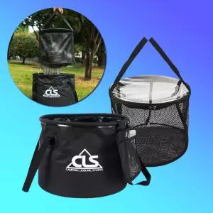 N2945 캠핑용 코펠세척 세척망 세척통 30리터 풀세트설거지 그물 설겆이 물통