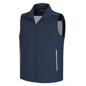 랜더스 망사 조끼(LD360) 네이비행사복 현장 행사용 작업용 안전복 팀조끼 단체 근무