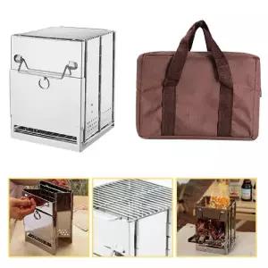 접이식 화로대 난로겸용-대 휴대용 그릴캠핑장비 테이블 로대 바베큐 낚시 용품