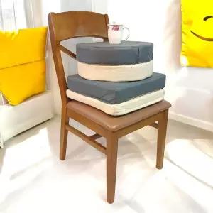 원형 높은 키높이방석 두꺼운 사무실 식탁 의자두꺼운방석 높이 쿠션 굽방석 스툴 좌식 매트 명상 대형