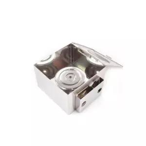 (PB) 스텐 냅킨케이스 냅킨함 12x12x8cm 1p수납통 용케이스 화장지 휴지 냅킨 업소용 식당함