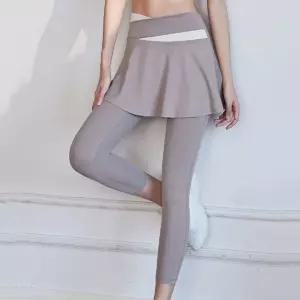 하이웨이스트 스포츠 치마레깅스 129-000074에스트 운동 요가 필라테스 편한 밴딩 스커트
