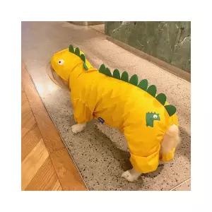 강아지 공룡 우비애견비옷 레인코트 우의 반려견 비오는날 애견