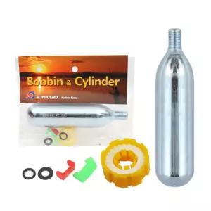 팽창식 구명조끼 교체용 실린더 보빈 세트 부품 용실린더 리필용 부속품 소품 용품 악세사리