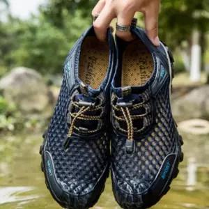 남성 3컬러 아쿠아슈즈 메쉬 트레킹화 샌들 운동화스니커즈 여성키높이 남자 여름기능성티셔츠 안전화 신발