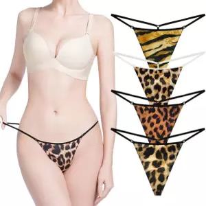 VISSAY 여성용 심리스 G스트링 끈 노 쇼 속옷 스트레치 통기성 로우 라이즈 팬티