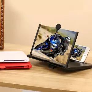 [퍼니메이커]스마트폰확대스크린 핸드폰 휴대폰 화면 돋보기거치대 스마트폰확대경 스마트폰확대렌즈 스마