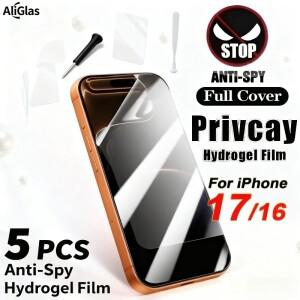 아이폰 호환 17 16 15 프로 맥스 13 14 12 11 미니 소형 호환 X XR XS 에어 14플러스용 풀커버 안티 스파이