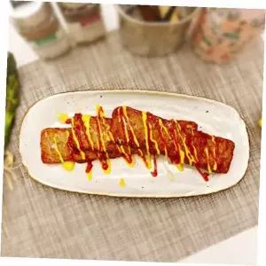 갈비맛산적 구이 소스 드리즐 간식 반찬 밀키트 냉동식품 전자레인지 조리