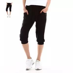 여자 시원한 여름철 블랙 아이스 쿨 7부바지