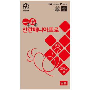 한일 닭사료 산란매니아프로 20kg 산란용 병아리 닭모이