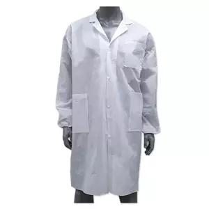 실험가운 카라형 부직포 실험복 위생 가운