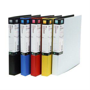 [오피스넥스]발포클리어바인더화일60매LCB-60(A4 60매 링 흑색)