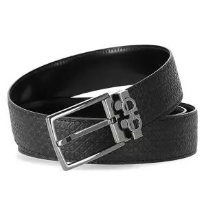 [페라가모] 간치니 양면 프리컷팅 67 A037 NERO 718382 남성 벨트